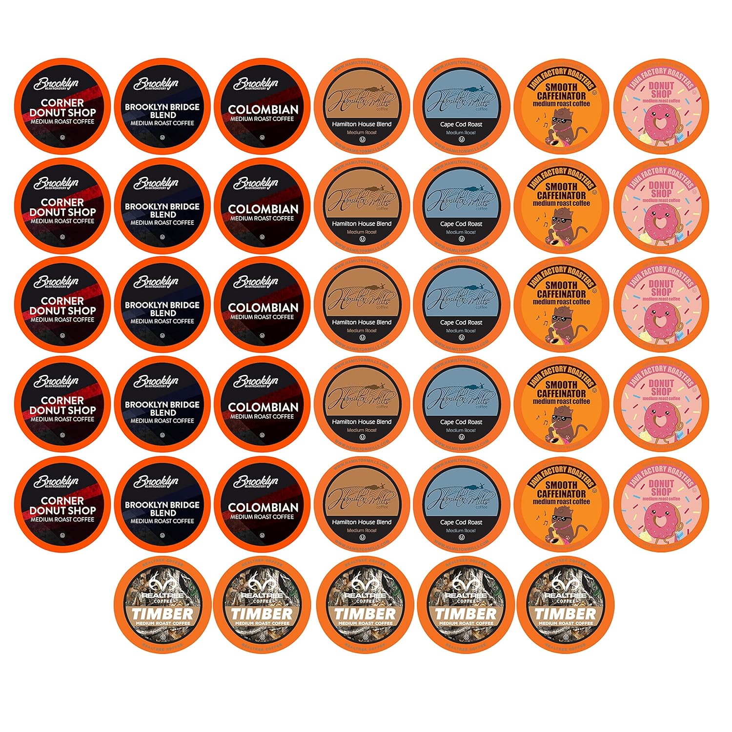 Medium Roast Coffee Pods