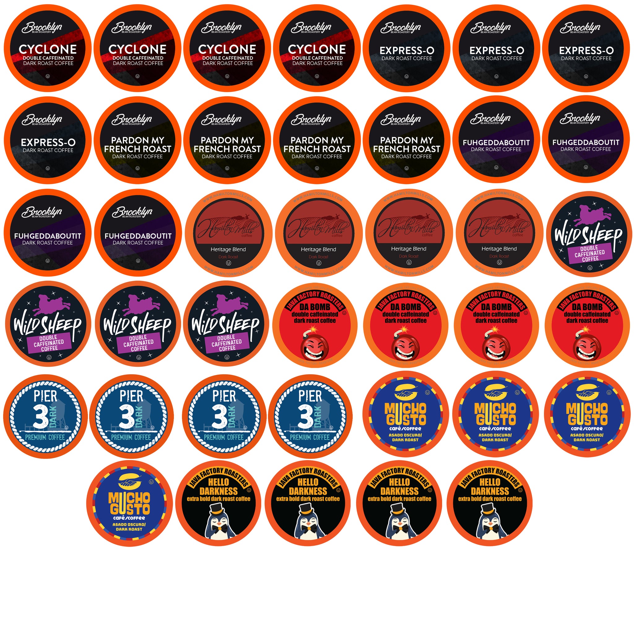 Bold Roast Coffee Pods